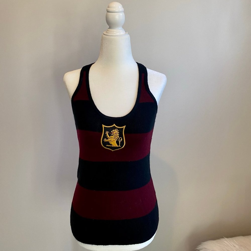 Rugby, RL- Knitwear Tank Top with Crest- Size: M